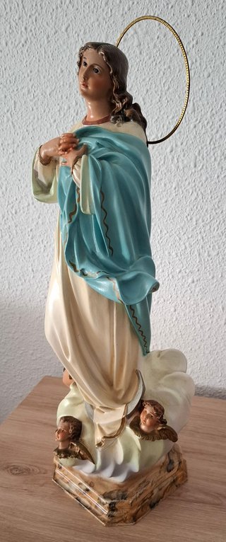 Figura Virgen Inmaculada Concepción Antigua