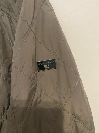 Chaqueta Jupiter gris acolchada