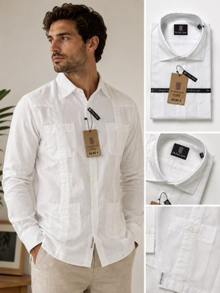 Camisa Guayabera The London Seester XL