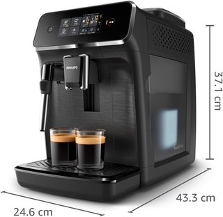 Cafetera automática con Espumador de Leche, filtro