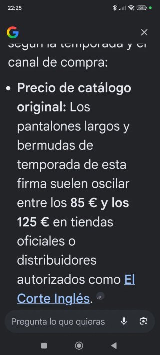 Pantalón corto mujer Escorpión Talla M