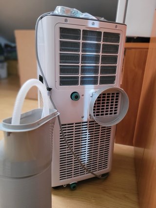 Cecotec Ventilador Portátil Blanco y Gris