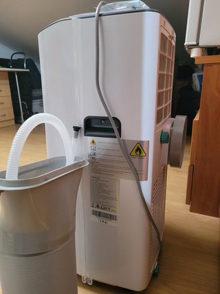 Cecotec Ventilador Portátil Blanco y Gris