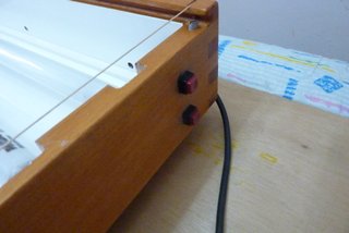 Mesa de luz radiografías dibujo calco con paralex