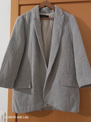 Americana Zara Basic Gris
