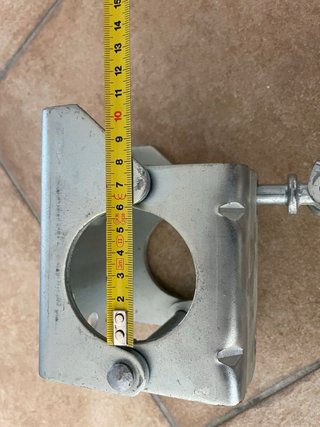 Abrazadera Rueda Remolque con Manivela