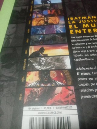 Comic Batman el mundo