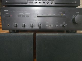 Lote Equipo Música Vintage (Yamaha + Dual)