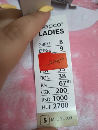 Camisón Pantera Rosa Talla S