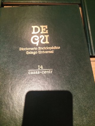 5 tomos Diccionario Enciclopedico Galego