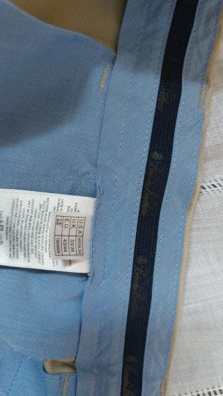 Pantalones de caballero  W33/L34  beige