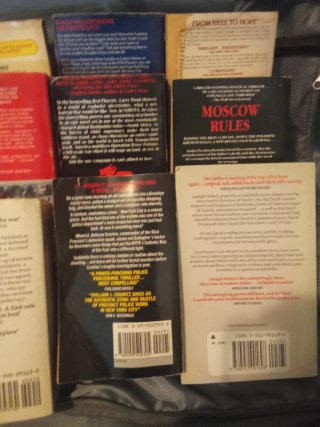 Lote 12 Libros Vintage en Inglés de Suspense