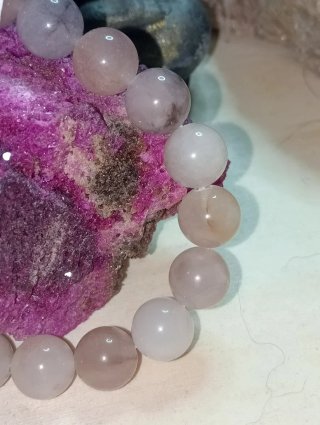 Pulsera Piedra Luna Melocotón