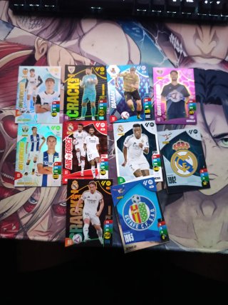 Lote Cromos Panini Adrenalyn La Liga 2024-25