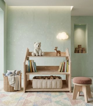 NUEVA Estantería Montessori Guarda Juguetes Libros