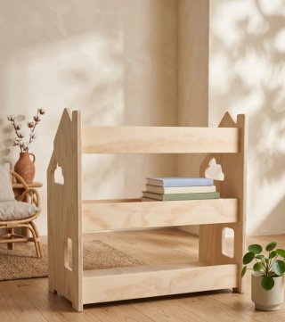 NUEVA Estantería Montessori Guarda Juguetes Libros
