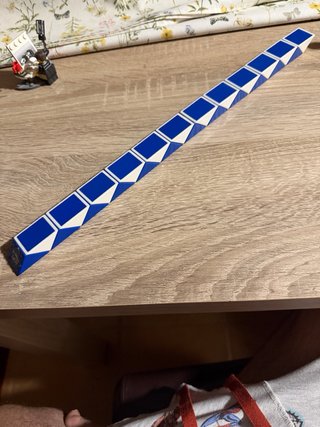 Rubik's Twist Azul y Blanco