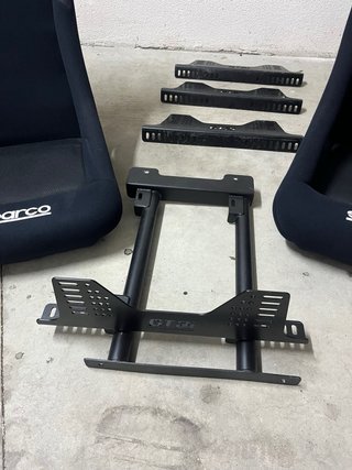 Backets Sparco Sprint + Bases laterales + Bases