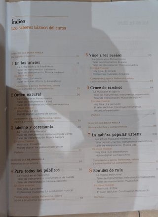 Música nivel II ESO