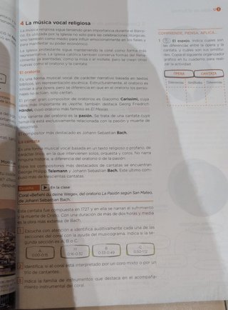 Música nivel II ESO