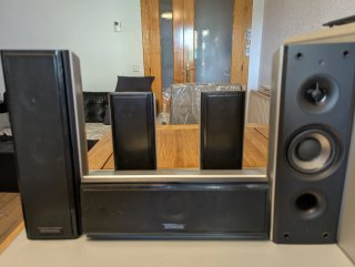 Kenwood VRS-6200 Receptor AV Plata