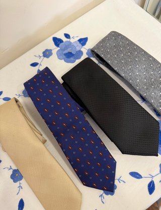 Conjunto 4 Corbatas Americanas Originales