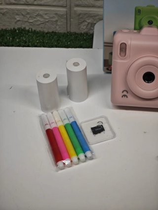 Cámara Infantil Instantánea Rosa