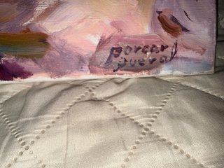 Pintura al óleo sobre lienzo  José Manuel Porcar