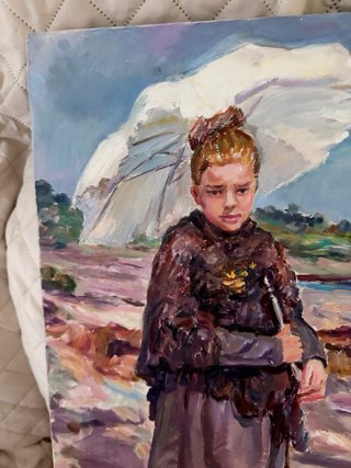 Pintura al óleo sobre lienzo  José Manuel Porcar