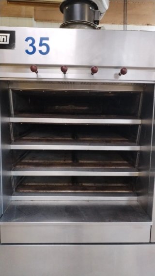 Horno de gasoil para panadería