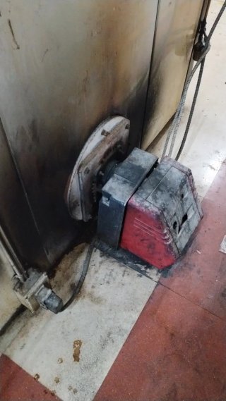 Horno de gasoil para panadería