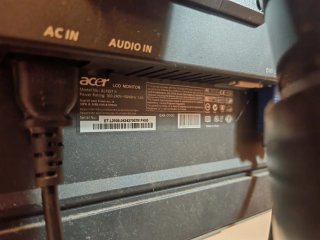 Monitor Acer AL1921 19'' Regolabile con Altoparlanti