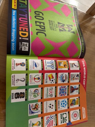 1 Álbum Panini Mundial 2026 + 6 cromos