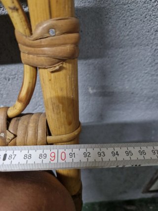 Cabecero de cama bambú y ratán
