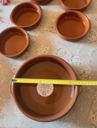 Set 6 Ciotole Terracotta