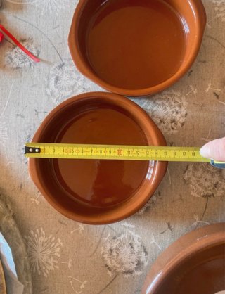 Set 6 Ciotole Terracotta