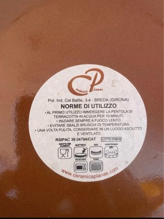 Set 6 Ciotole Terracotta