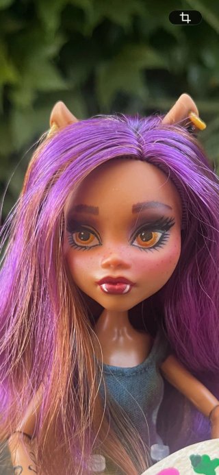 Clawdeen OOAK Clase de Arte