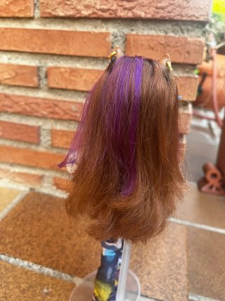 Clawdeen OOAK Clase de Arte