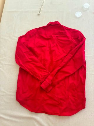 Camisa Lacoste Roja Talla M