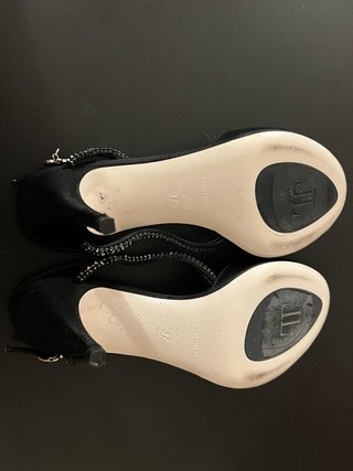 Sandali Loriblu n.37 neri tacco 7,5 cm
