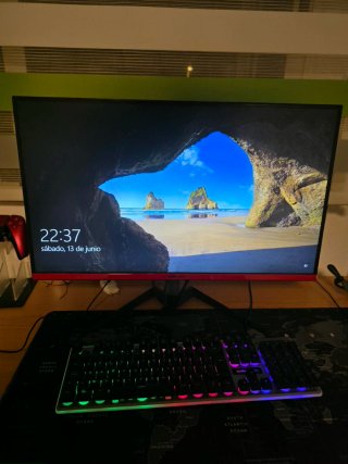 Monitor Gaming de marca keep out 2k(2560x1440)75hz