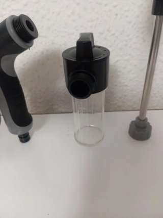Pistola agua con espumador