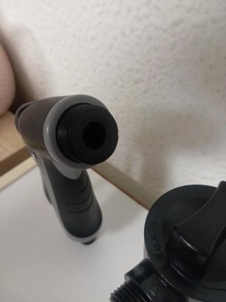 Pistola agua con espumador