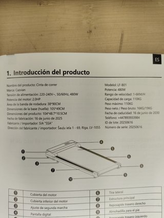 Cinta de andar