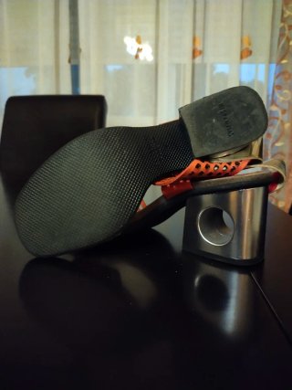 Sandalias Hispanitas Naranja y Plata