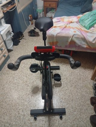 Bicicleta Estática Negra