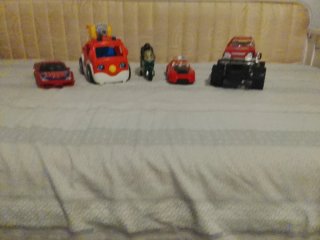 Lote de 5 coches de juguete
