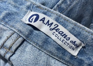 Vaqueros patchwork A.M. Jeans Talla M