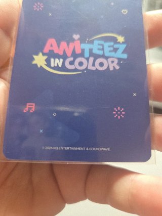 Aniteez in color trading card Mingi
